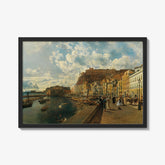 On the Beach of Santa Lucia in Naples by Rudolf von Alt - thumbnail_1_bf_67433b76faa684e1cf4ba500